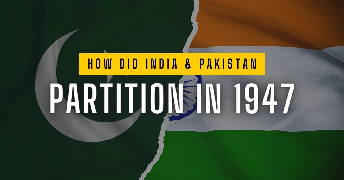 How did India & Pakistan Partition in 1947 Karthik Chidambaram