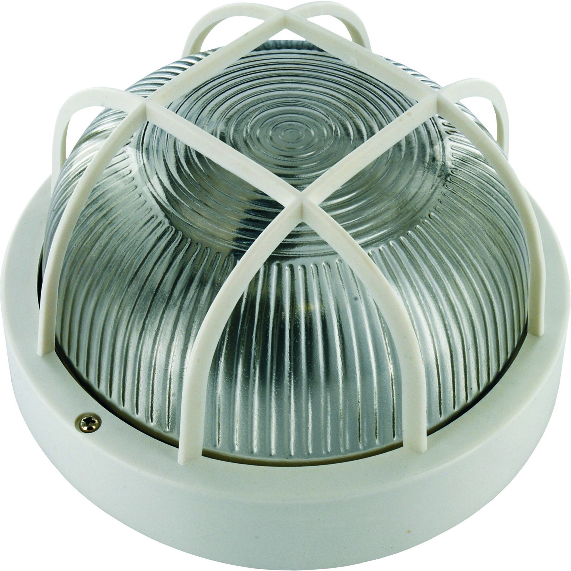 Elro wandlamp voor buiten rond wit Wandlampen Buiten & tuinverlichting Tuin KARWEI