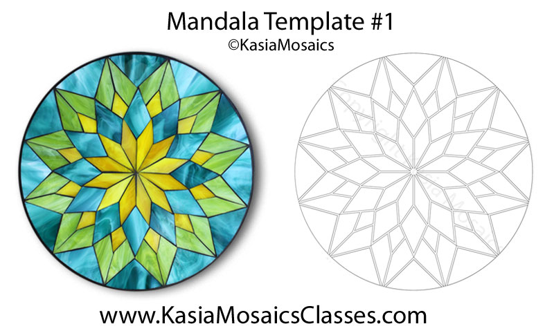 kasia mosaics classes template download mandala design 1