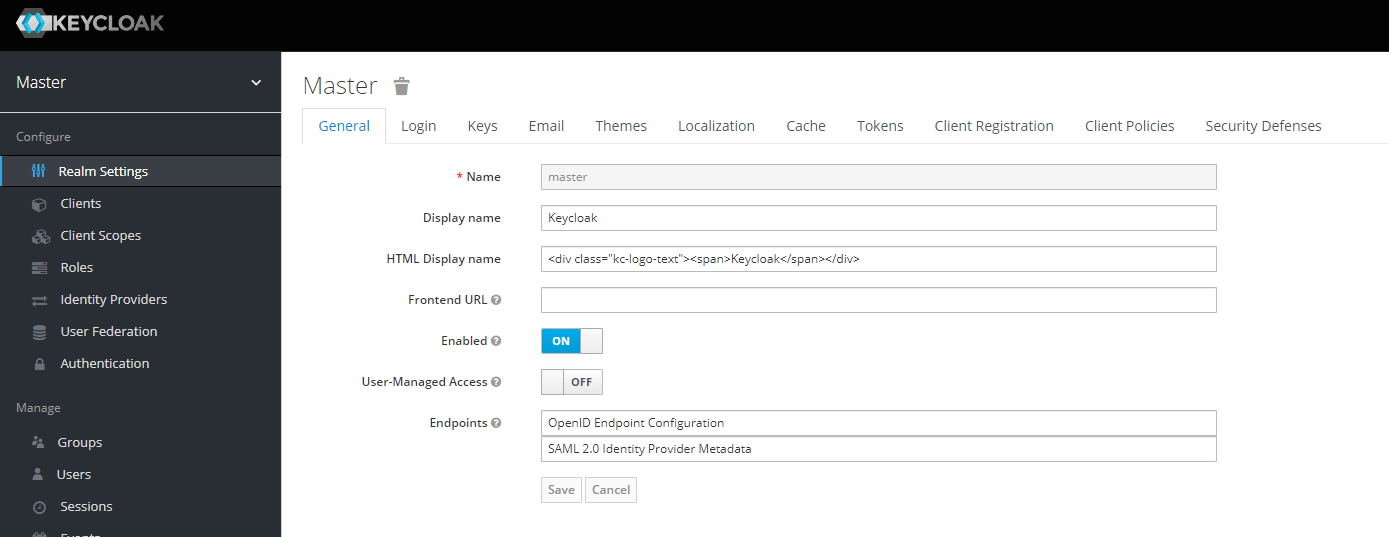 Keycloak OpenID Setup — Kasm 1.16.0 documentation