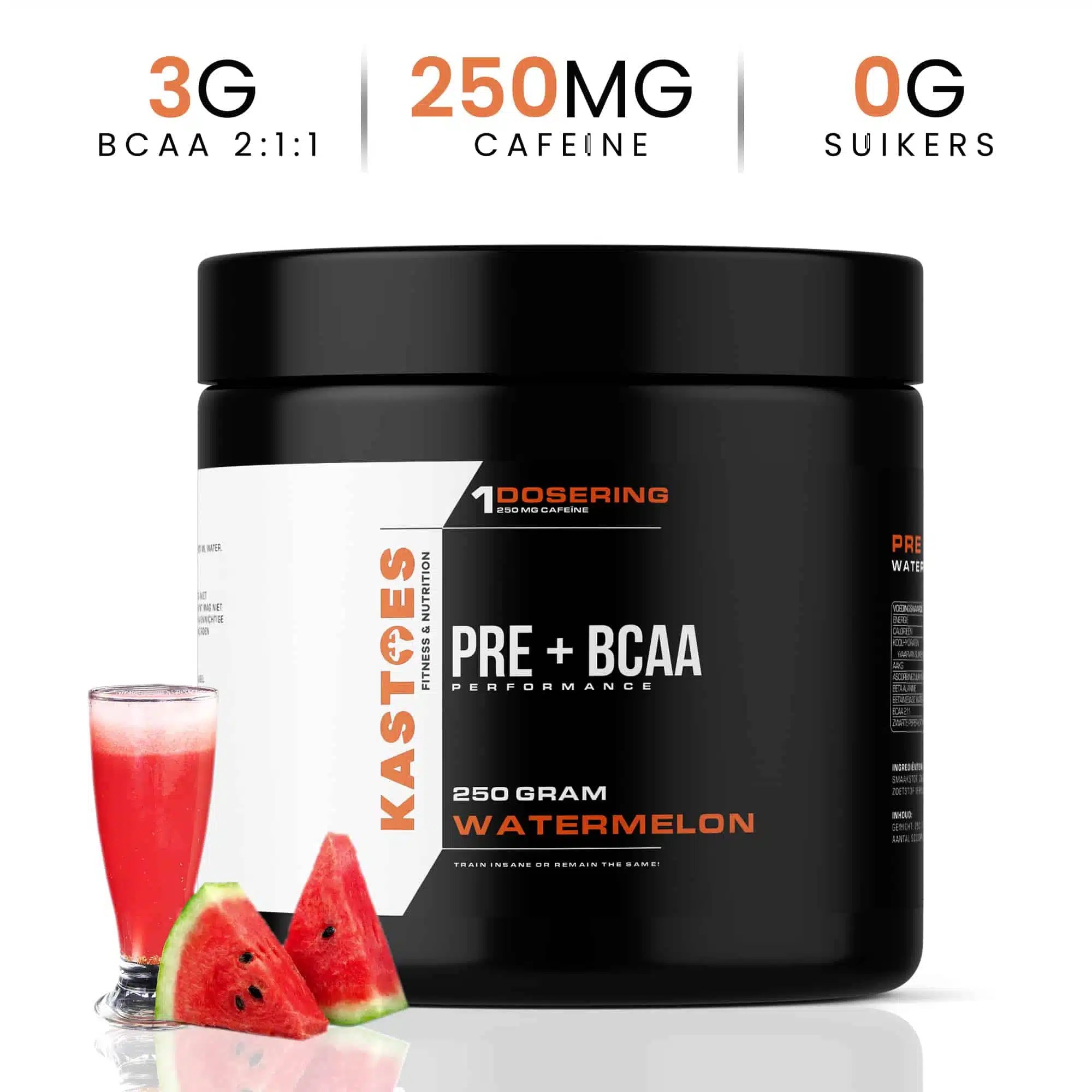 Beste Pre Workout + BCAA Watermelon Halal & Vegan