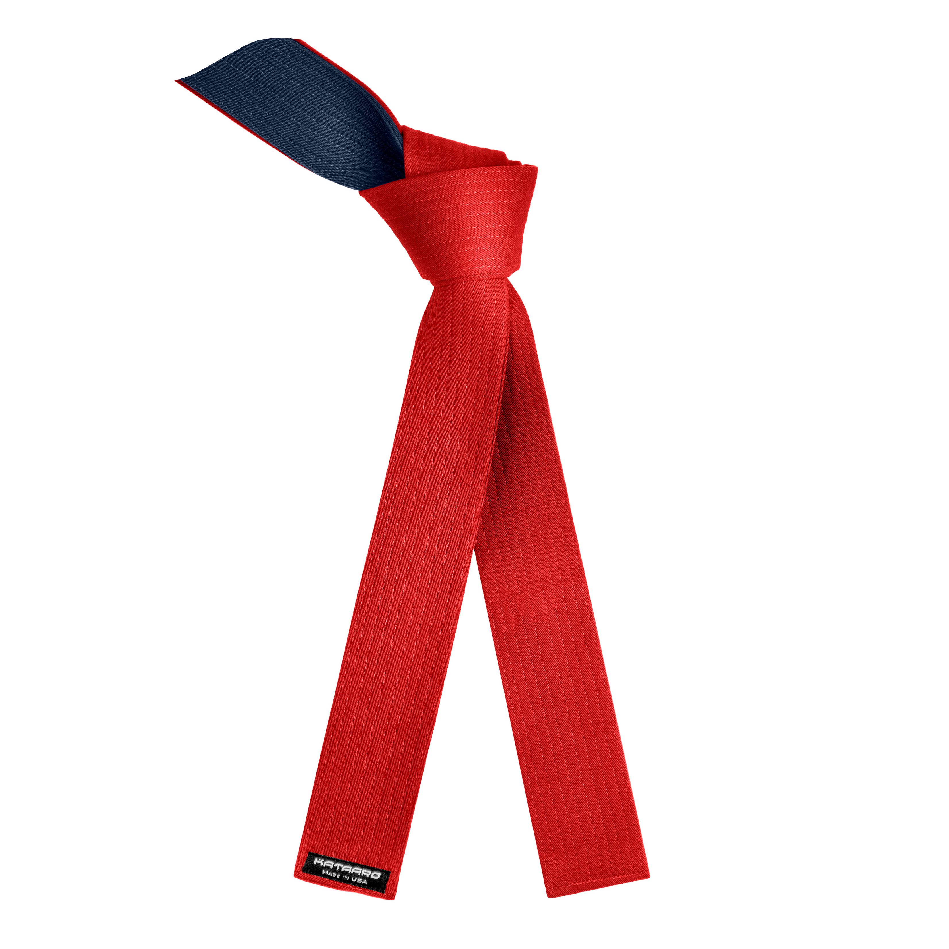 Deluxe Martial Arts Black Belt Red Stripe Kataaro