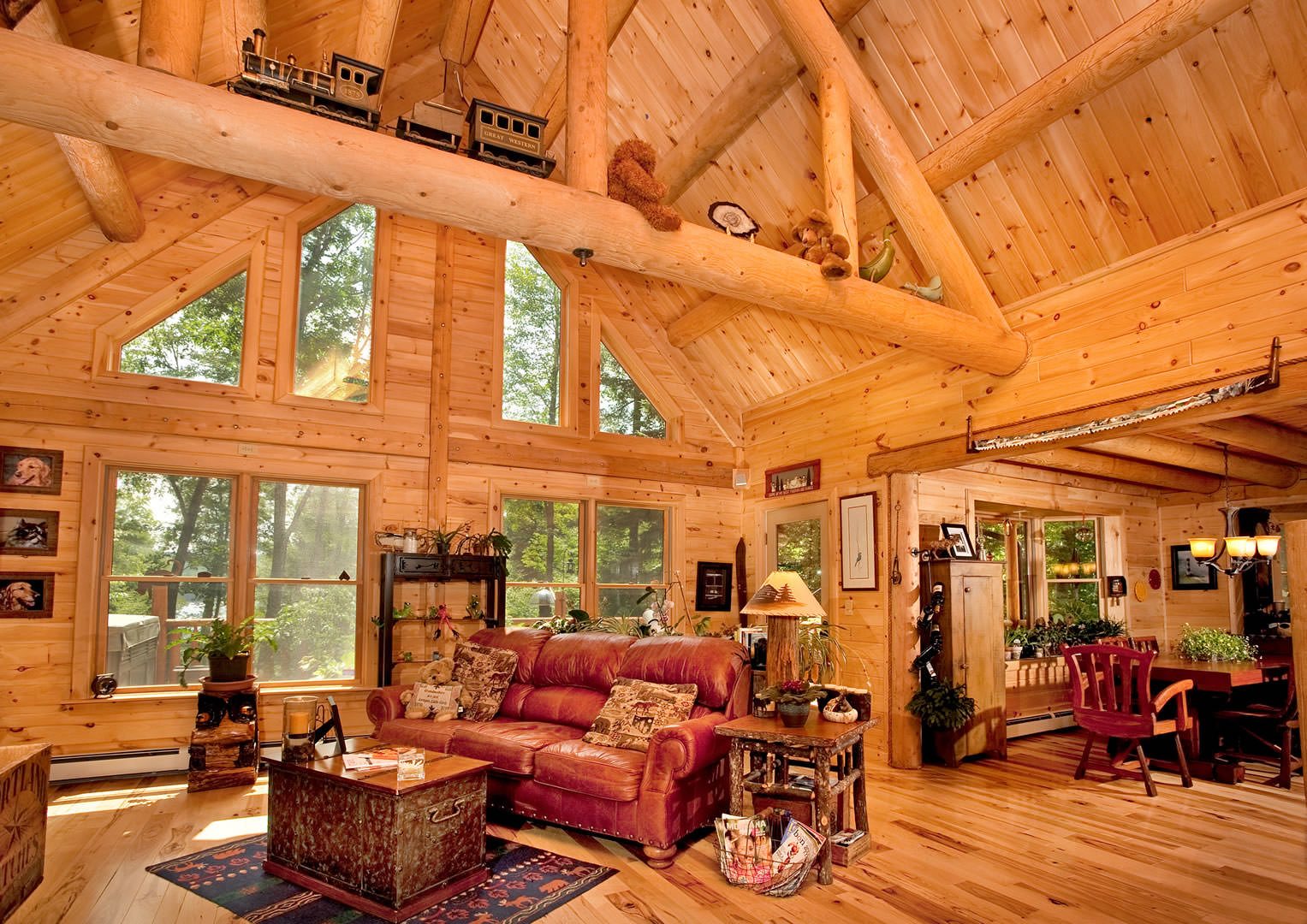 Bonanza Katahdin Cedar Log Homes Floor Plans