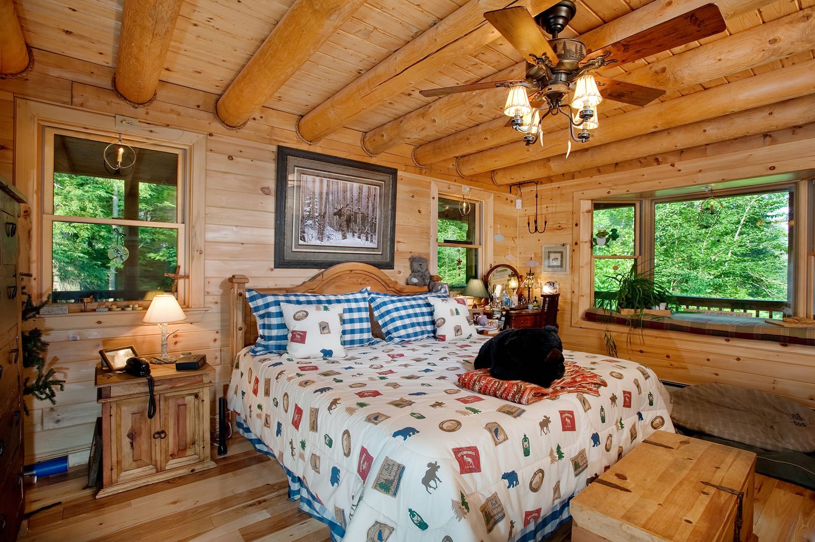 Bonanza Katahdin Cedar Log Homes Floor Plans