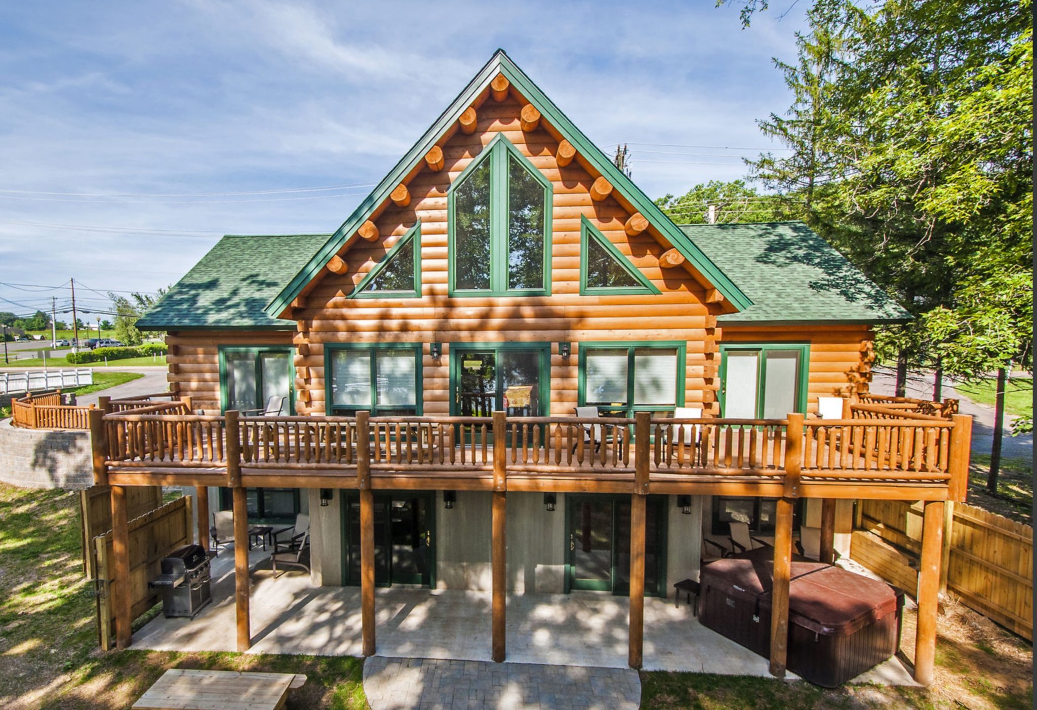 Log Off for the Weekend or Longer! Katahdin Cedar Log Homes