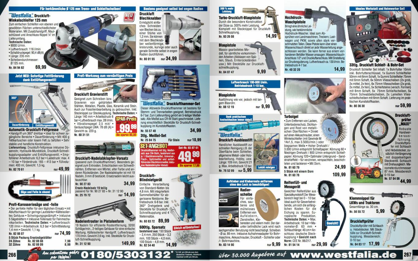 Katalog für die Landwirtschaft