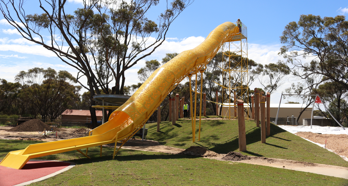 News Story KATANNING ALL AGES PLAYGROUND PROJECT NEAR COMPLETION » Shire of Katanning
