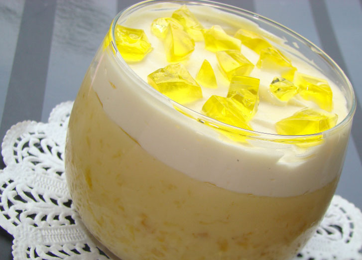 Pineapple Pudding Recipe Annasi Pudding
