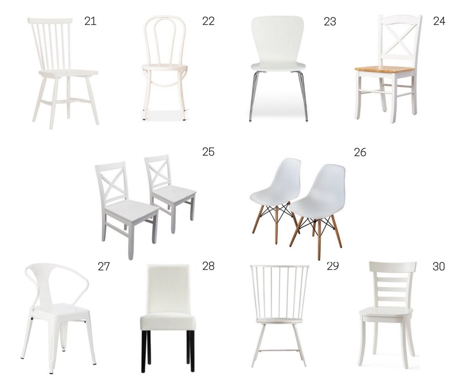 40+ Affordable Dining Chairs Around 100 Kate Decorates