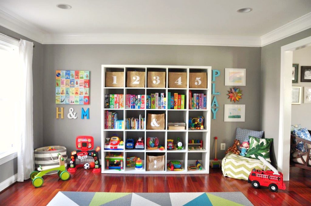 5 Steps to Organize Your Kids Playroom Kate Decorates