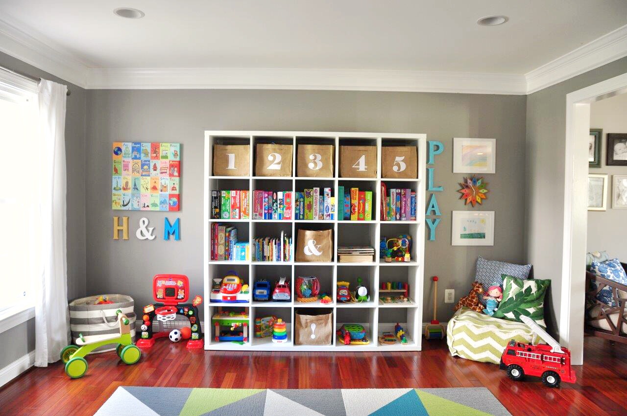 5 Steps to Organize Your Kids Playroom Kate Decorates