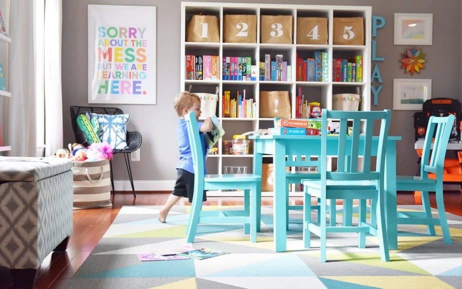 Our Modern, Colorful Kids Playroom How to Create a Stylish and