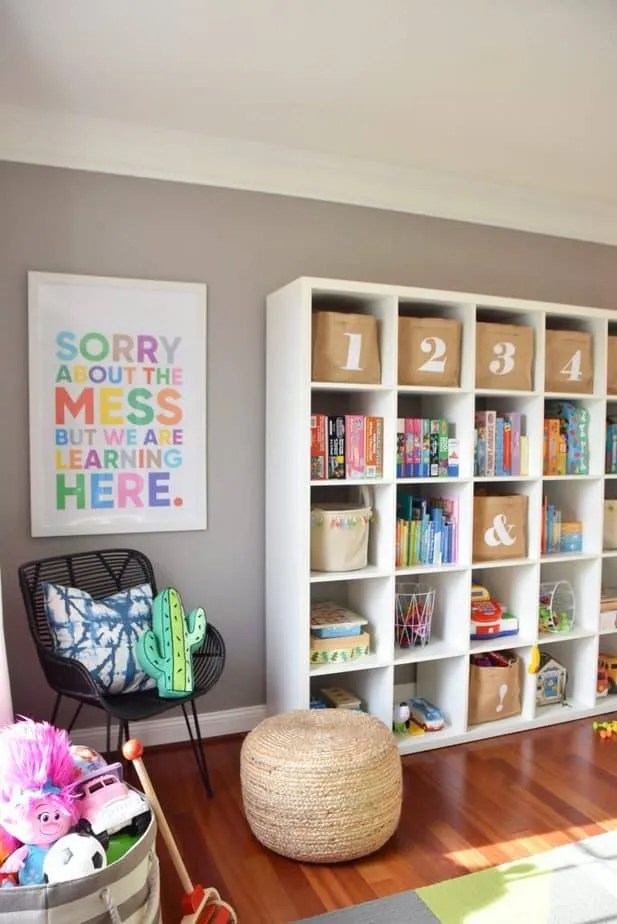 Our Modern, Colorful Kids Playroom How to Create a Stylish and