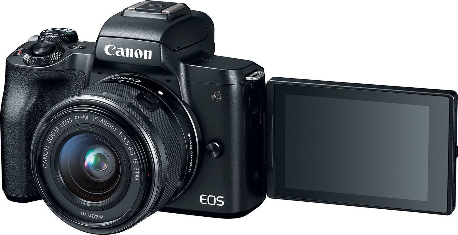 Canon EOS M50 Mark II Black Kit EFM 1545mm IS STM>Mirrorless System
