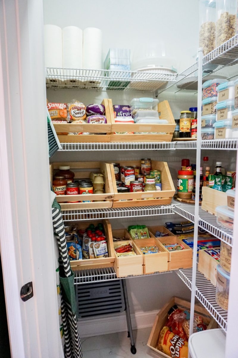 How I Organize My Pantry Before & After! kateschwanke