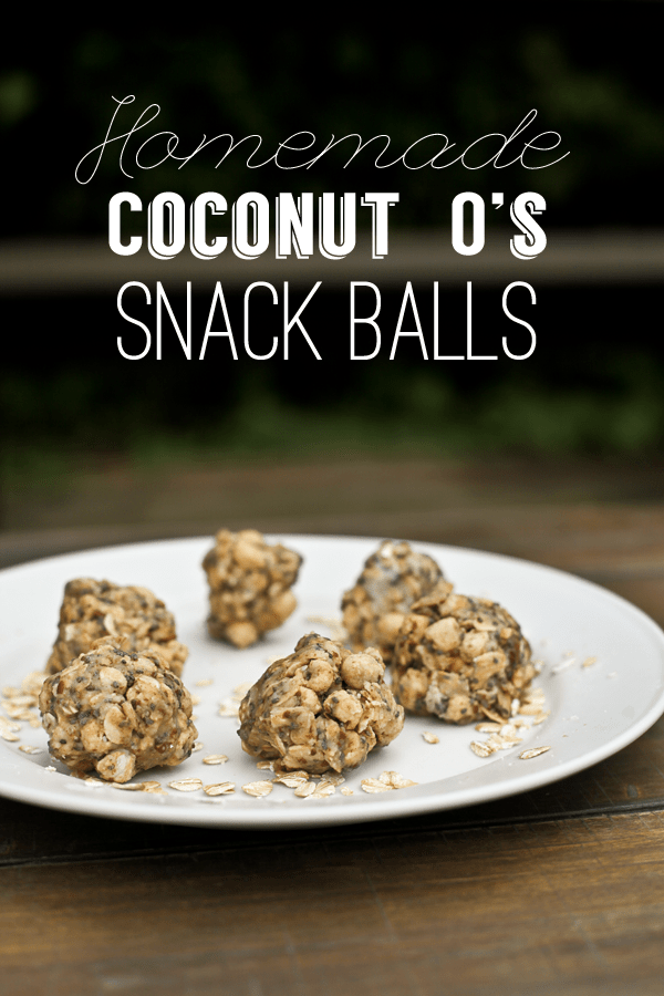 Homemade Coconut O’s Snack Balls • Kath Eats