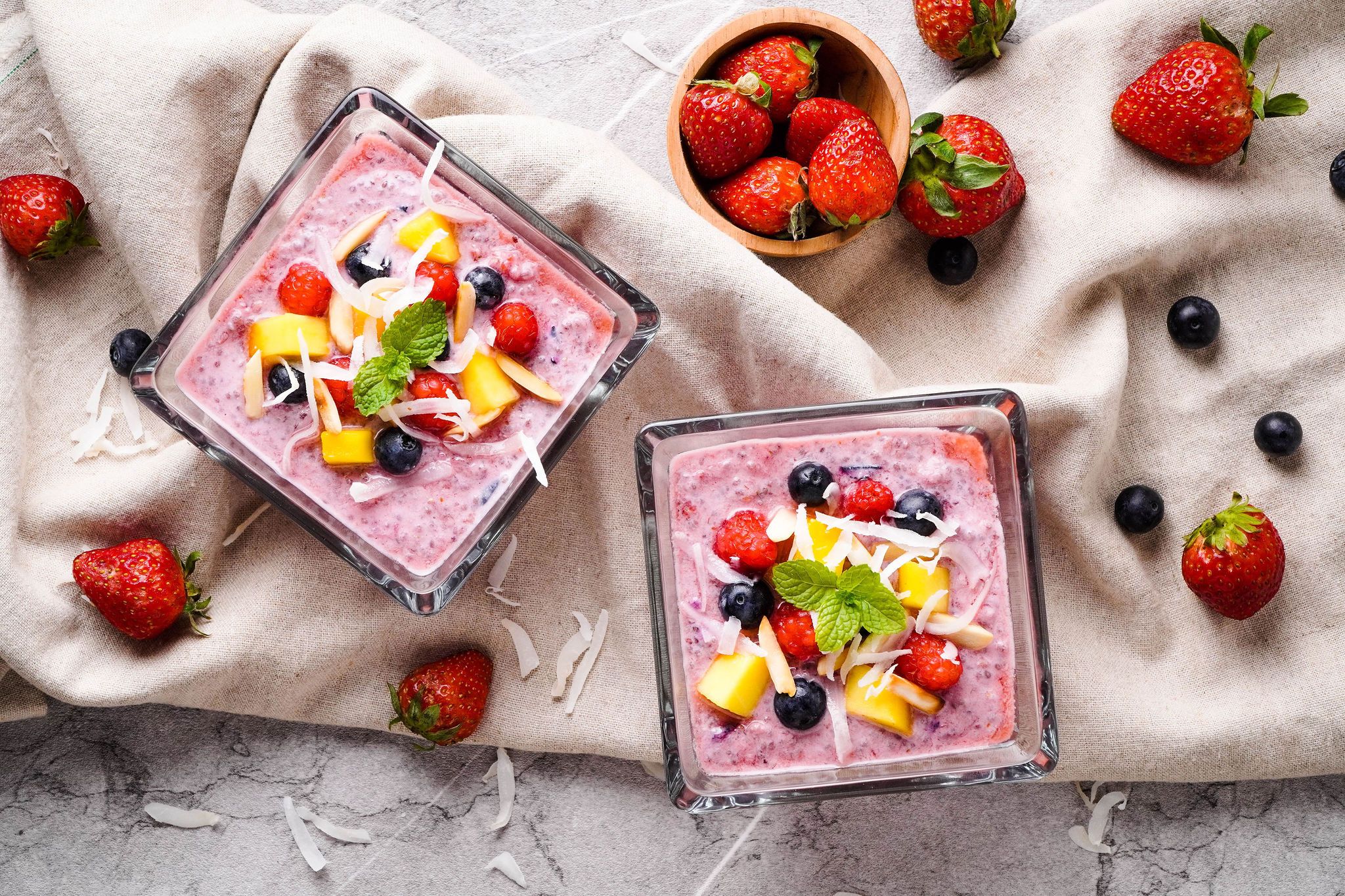 Chia Pudding Breakfast Bowl • Kath Eats