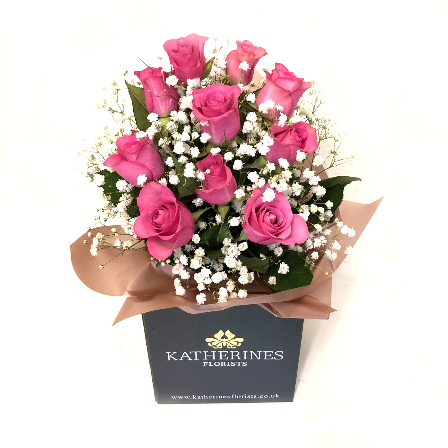 Perfectly Pink Roses Katherine's Florists