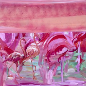 flamingo love