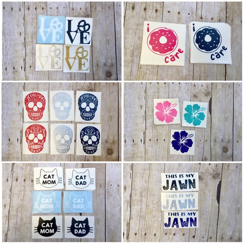 New Vinyl Decals! • Katie Crafts