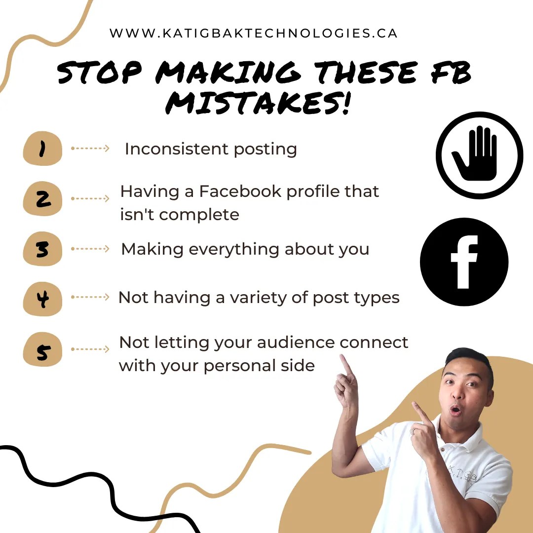 Stope Making These Facebook Mistakes Katigbak Technologies