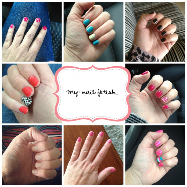 My coloured nails in review
