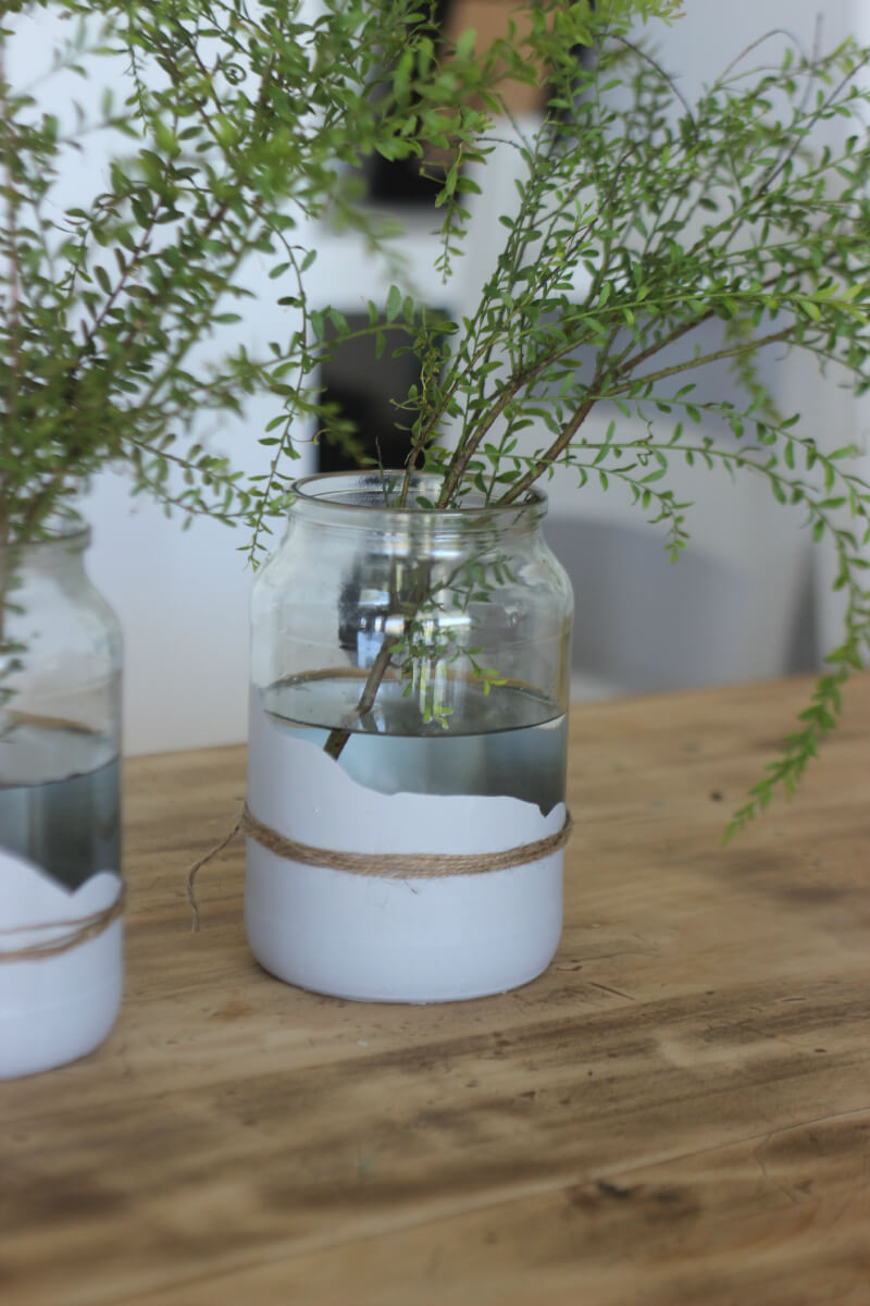 DIY dipped vases with Chalk Paint™ by Annie Sloan