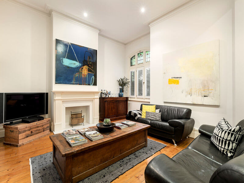 A period town residence for sale in St Kilda, Melbourne