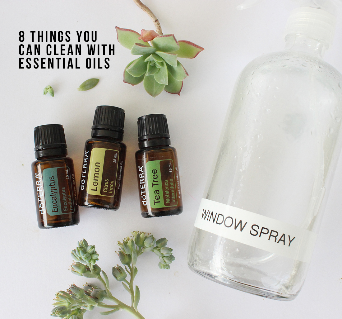 8 things you can clean with essential oils