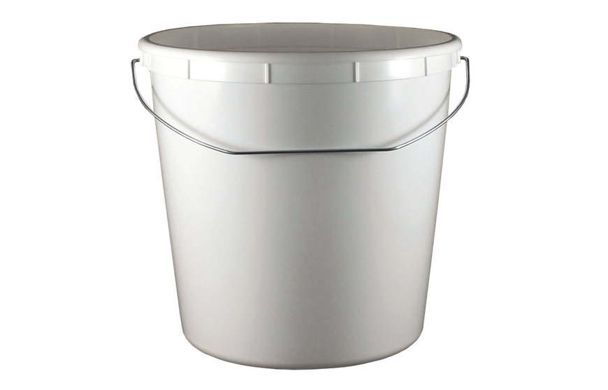 Large Plastic Tubs 190 oz White Plastic Tub Kaufman Container
