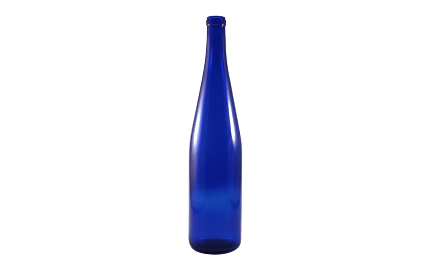 750 ml Cobalt Blue Glass Wine Bottle Wine Packaging Kaufman Container