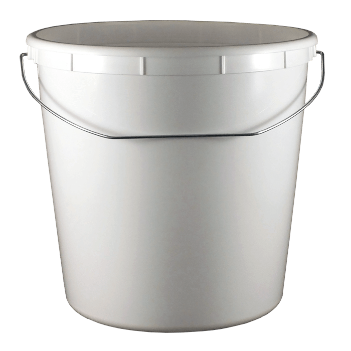 Large Plastic Tubs 190 oz White Plastic Tub Kaufman Container