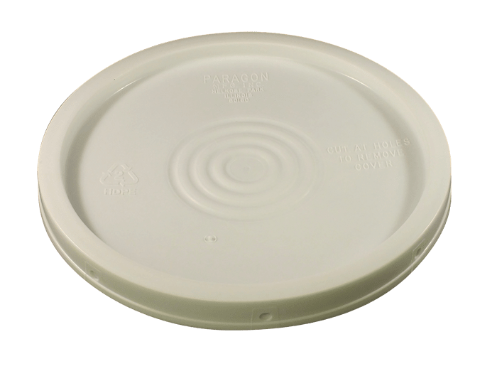 White Lids for 5 Gallon Buckets Bucket Lids Kaufman Container