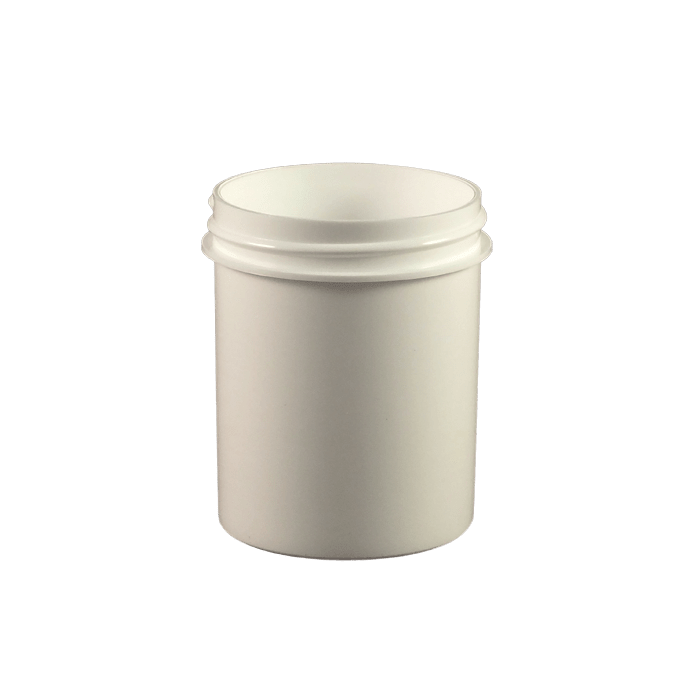 4 oz White PP Plastic Jar Small Plastic Jars Kaufman Container