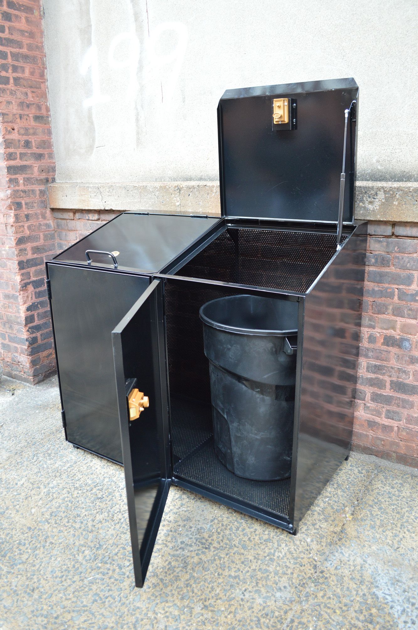 A Standard Trash Enclosure Kaufman