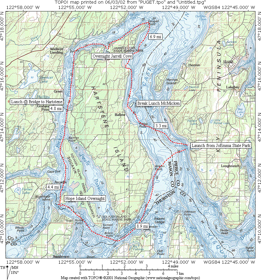 Hartstene Island Circum