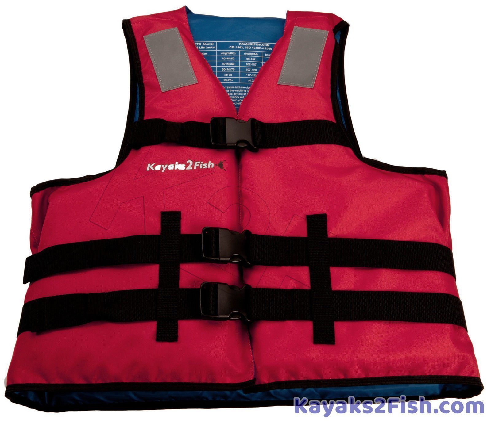 LifeJacket Buoyancy Vest Life Jacket Red Kayak Life Jacket