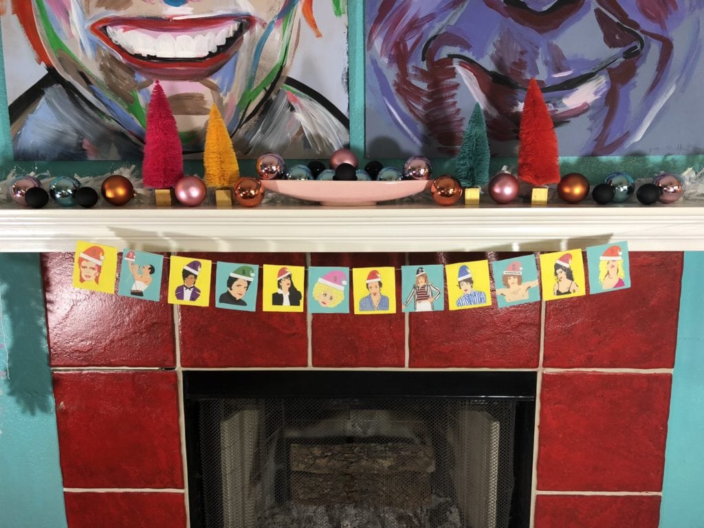 rock and roll christmas advent calendar Kayci Garline Wheatley