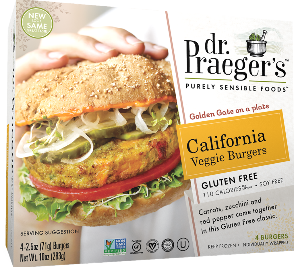 Dr. Praegers Gluten Free California Veggie Burgers Kayco