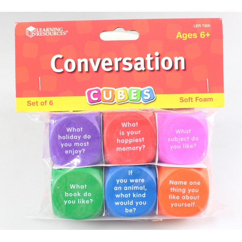 Conversation Cubes Learning Resources