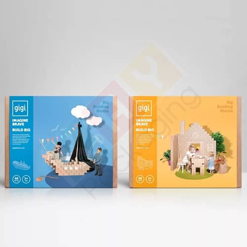 Toy Boxes Creative Design Templates & Highend Packaging