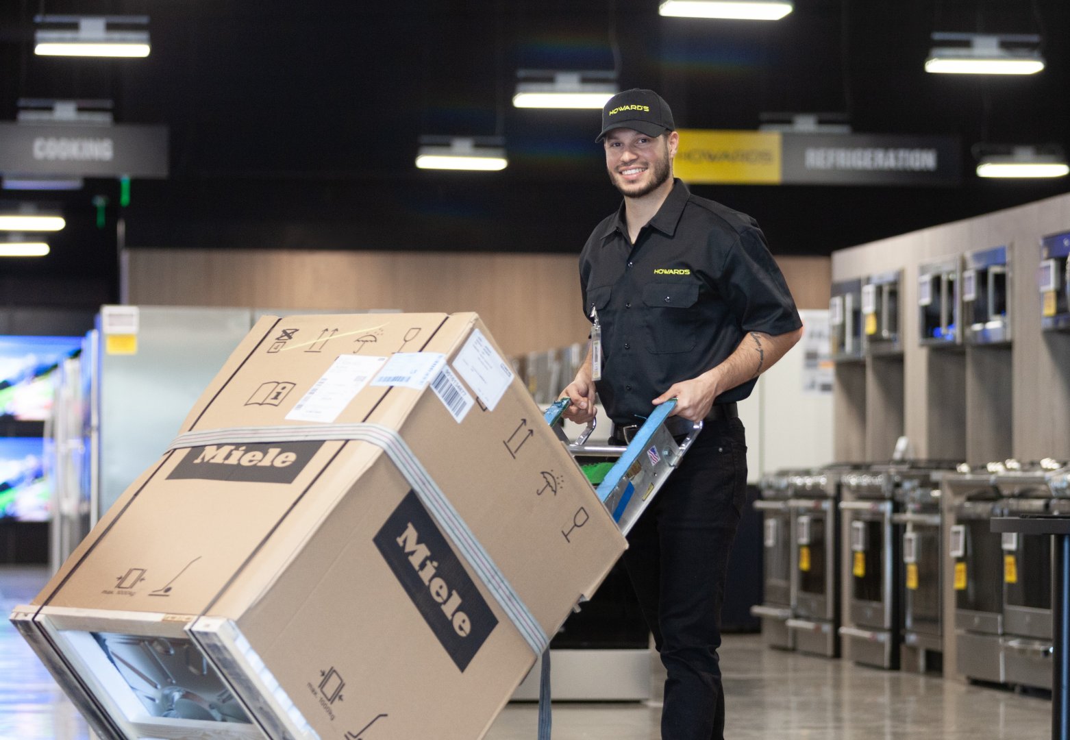 Howard’s Announces New White Glove Delivery & Installation Services