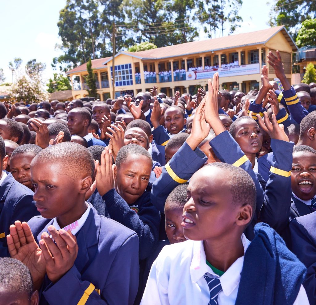 DP Gachagua visits former school Kianyaga High School, promising