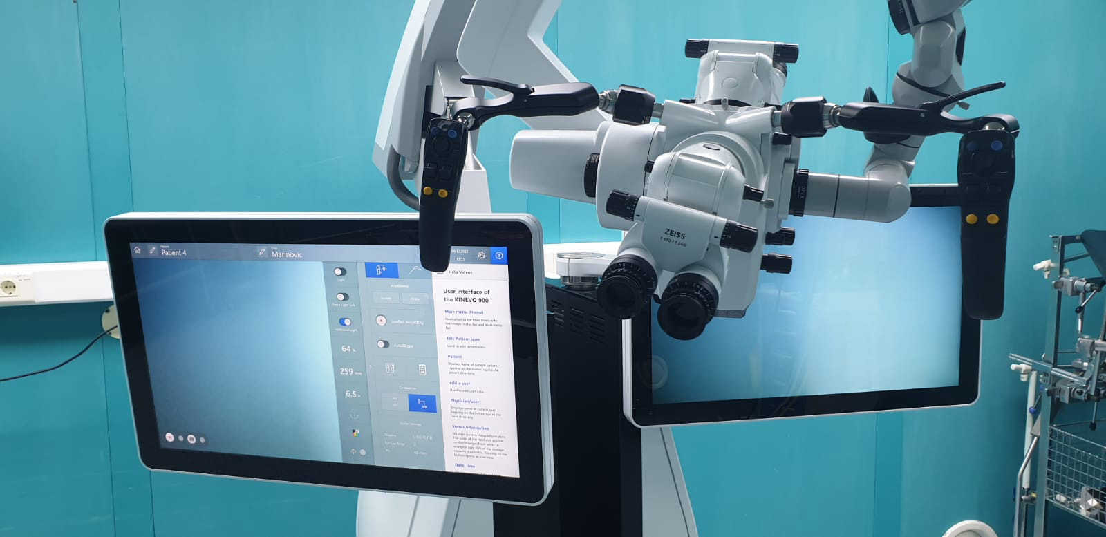 Novi operacijski mikroskop Zeiss Kinevo 900 Klinička bolnica Dubrava