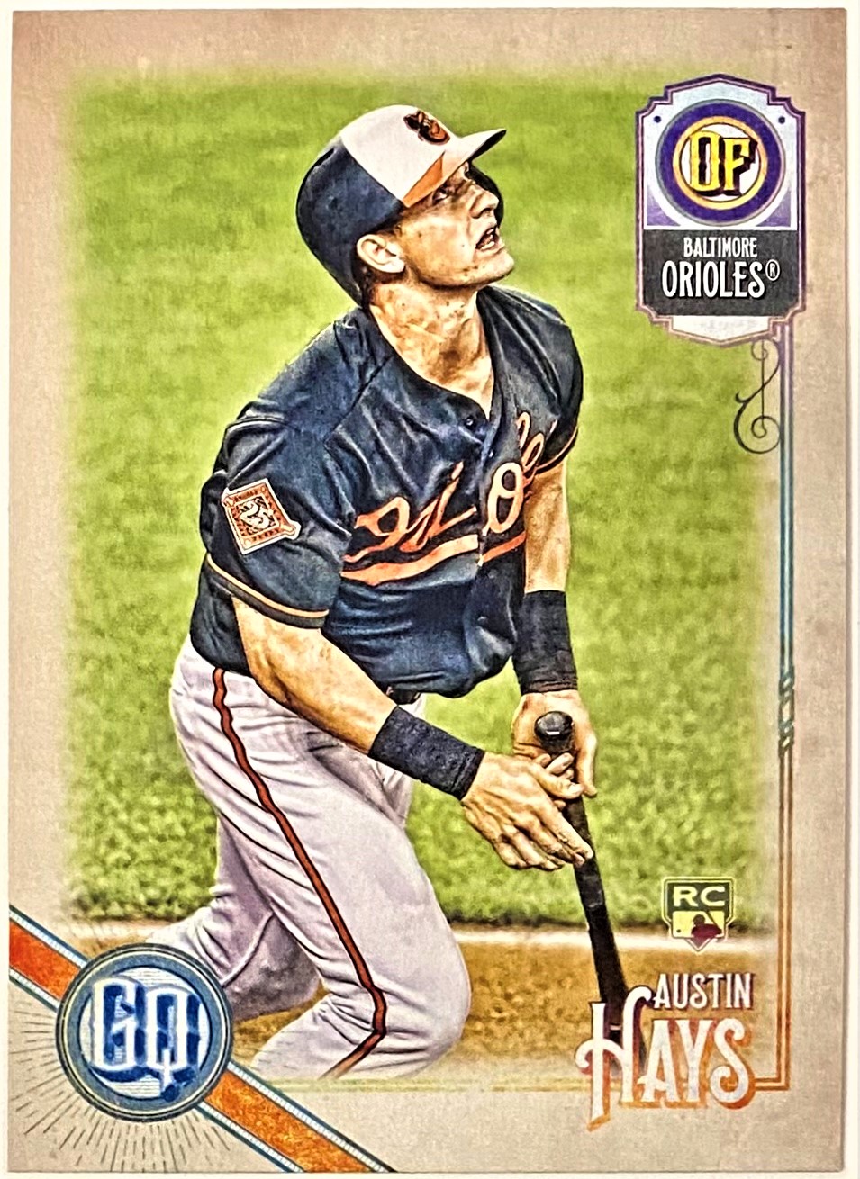 Austin Hays 2018 Topps Gypsy Queen Baltimore Orioles Baseball Rookie