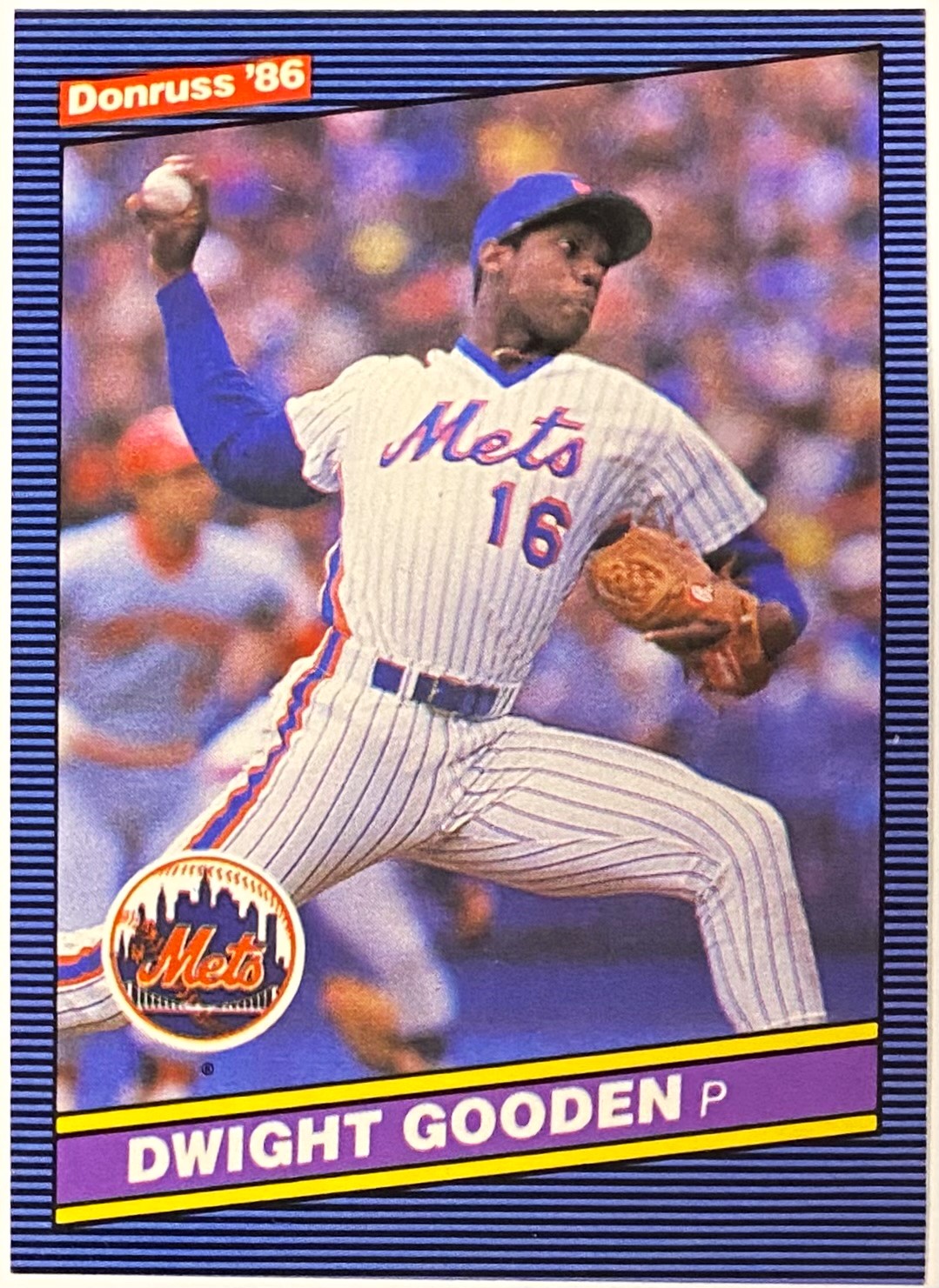 Dwight Gooden 1986 Donruss New York Mets Baseball Card KBK Sports