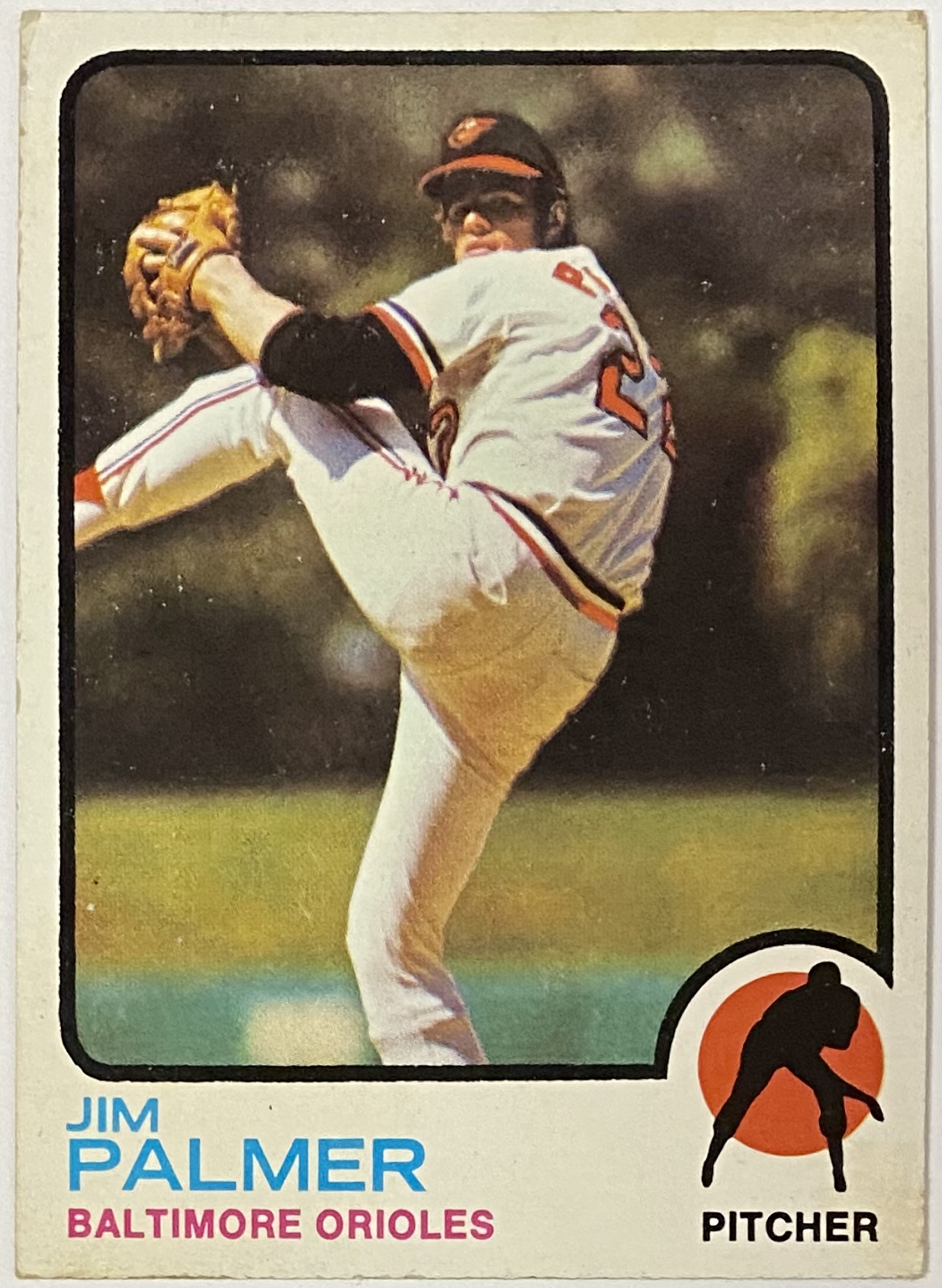 Jim Palmer 1973 Topps Baltimore Orioles Baseball Card (HOF) KBK Sports