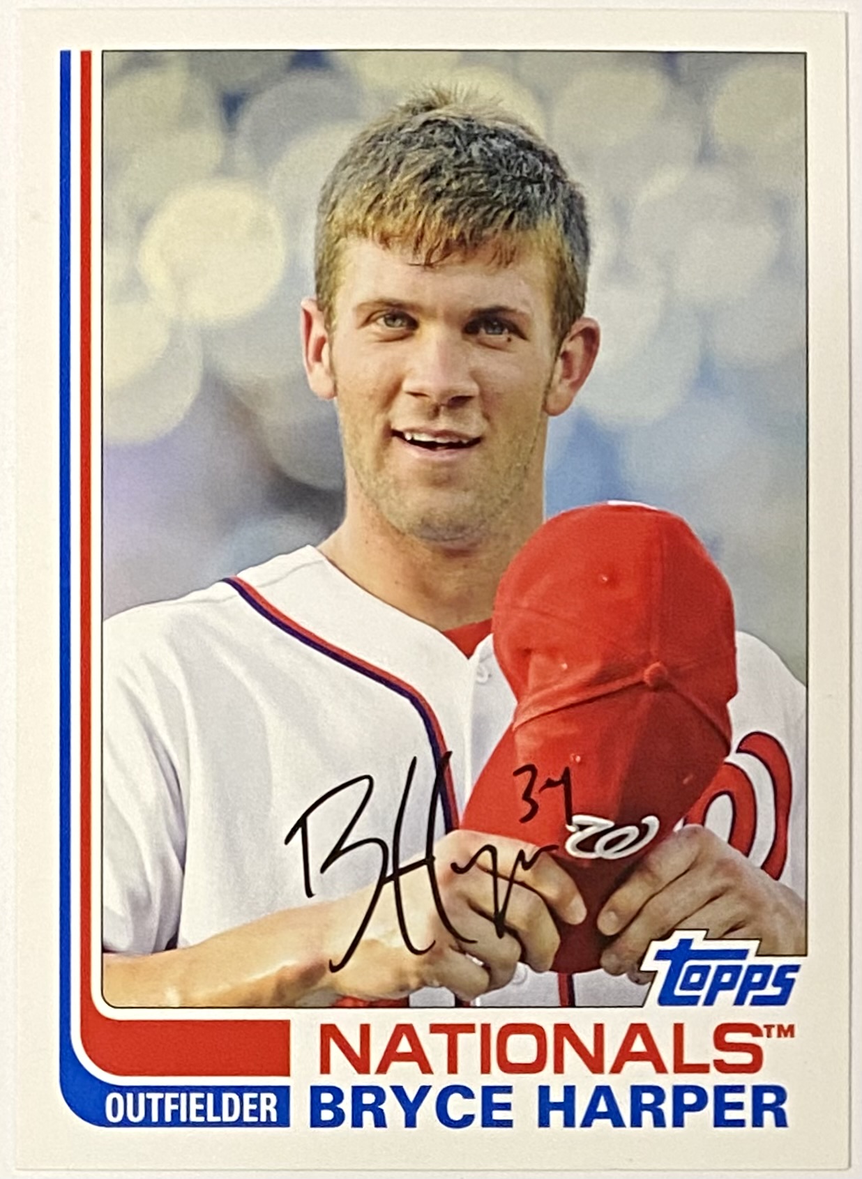 Bryce Harper 2013 Topps Archives Washington Nationals Baseball Retro
