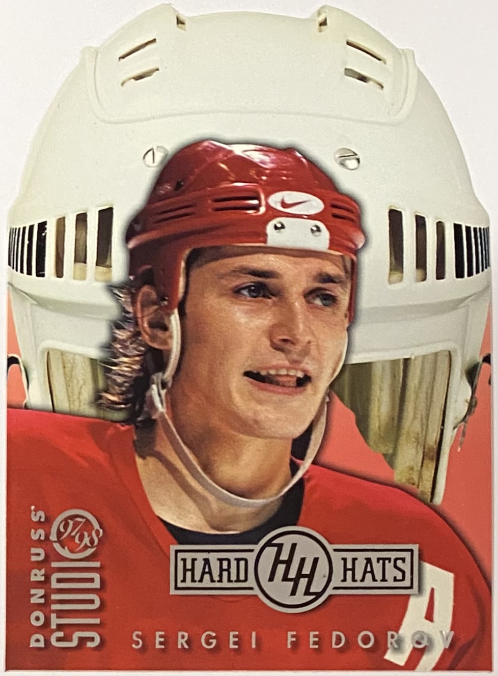 Sergei Fedorov 199798 Donruss Studio Detroit Red Wings Hockey Hard
