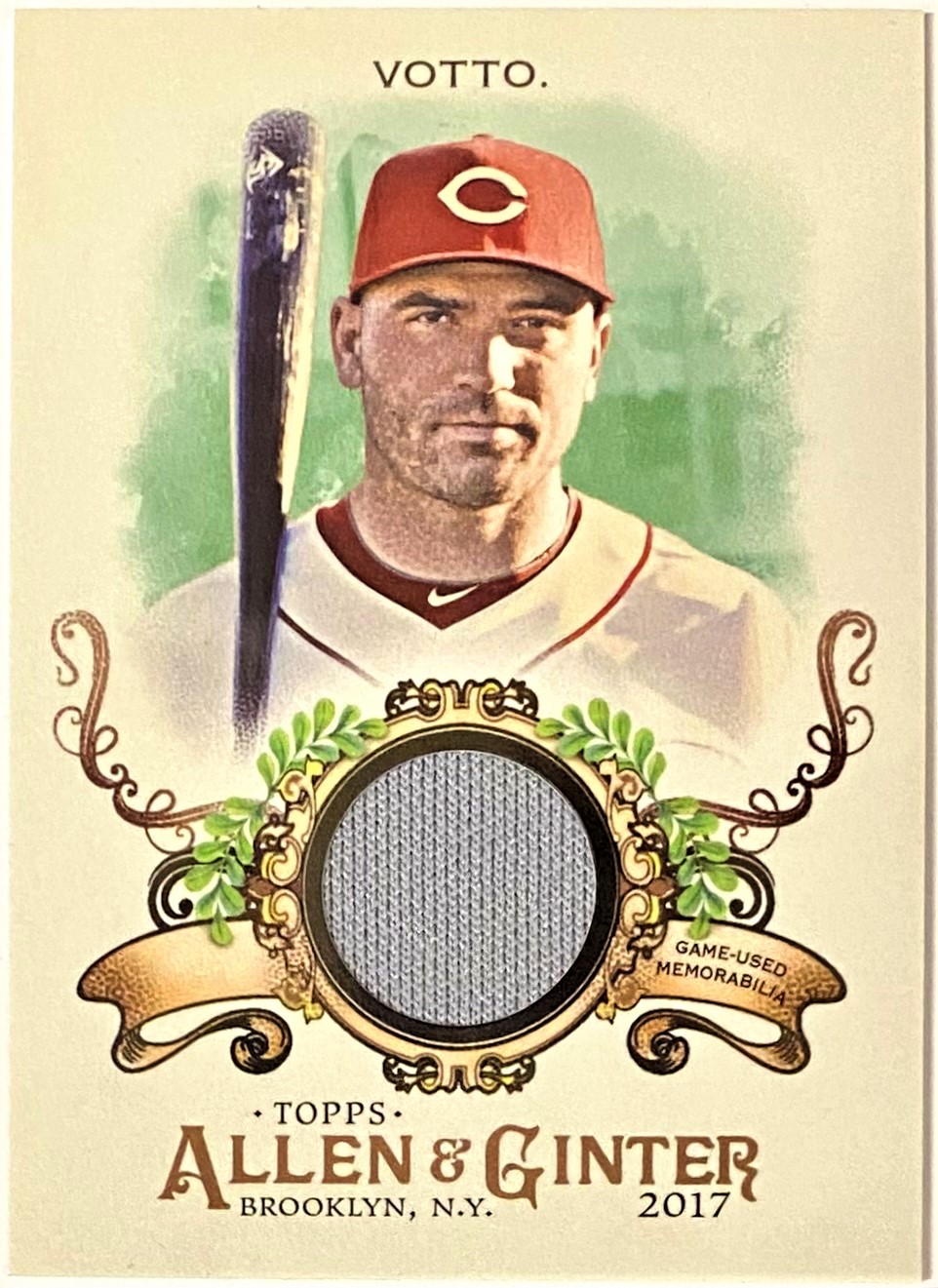 Joey Votto 2017 Topps Allen & Ginter's Cincinnati Reds Baseball Relics
